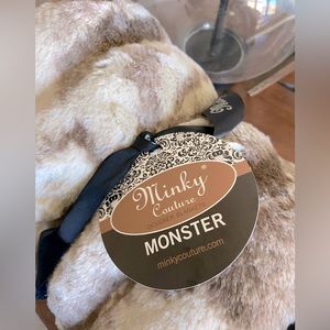 NEW Minky Couture Luxury Blanket Monster Size 60in by 72in